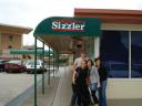 Cousins at Sizzler